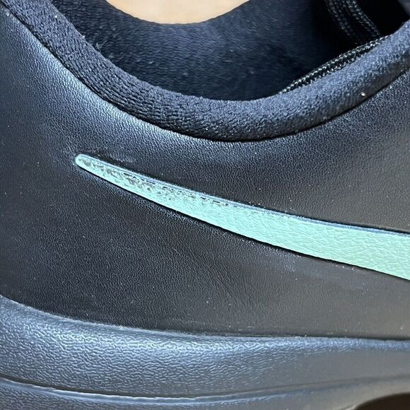 Nike Roshe G Tour Men's 9 Shoes Triple Black Leather Lace Up Running Golf Cleats - Picture 10 of 10